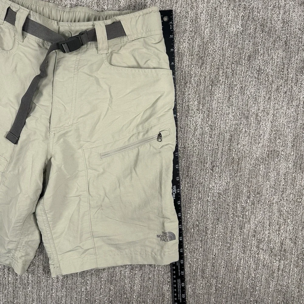 The‎ North Face Men's Belted Shorts Size Small Beige Hiking Outdoors Gorpcore